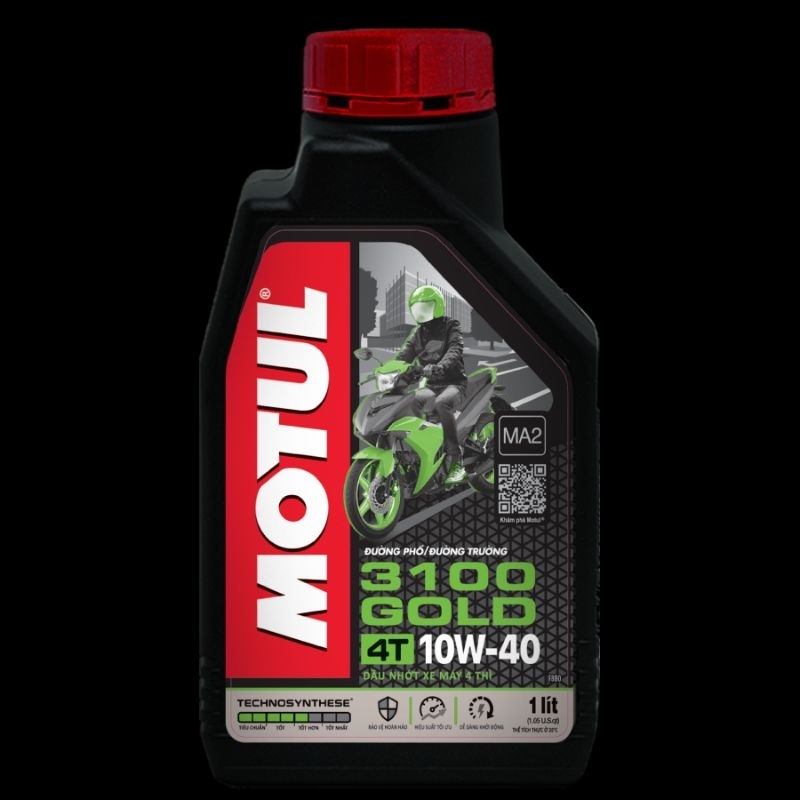 Nhớt Motul 3100 Gold 10W40 dùng cho exciter