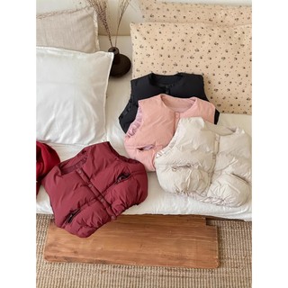 (LOẠI 1)-Áo ghi lê trẻ em, áo khoác phao béo cho bé 10-40kg phong cách hàn quốc siêu cá tính