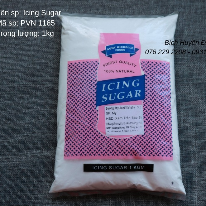 ĐƯỜNG ICING SUGAR AUNT MICHELE 0.5kg