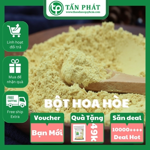 [Túi 500gram] Bột hoa hòe nguyên chất - TaPhaCo - Hàng công ty chất lượng cao