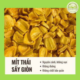  Mít Thái Sấy Giòn Nguyên Cánh Không Đường Giòn Rụm Túi 500g 250g Highland Farm 