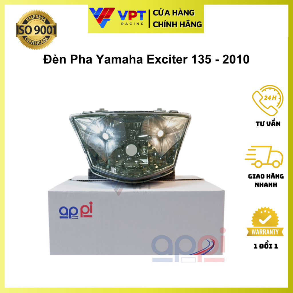 Pha đèn chóa trước Yamaha Ex135 ex nhỏ 2010 Exciter 135 Lc135 2010 chính hãng appi Malaysia