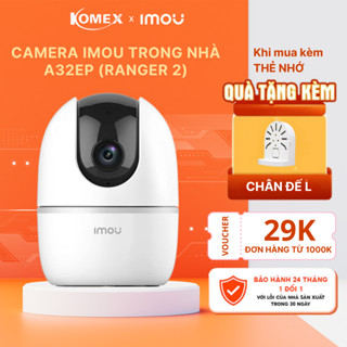 Camera IMOU trong nhà A32EP (Ranger 2, 3MP) đàm thoại 2 chiều chống ngược sáng tích hợp còi báo động