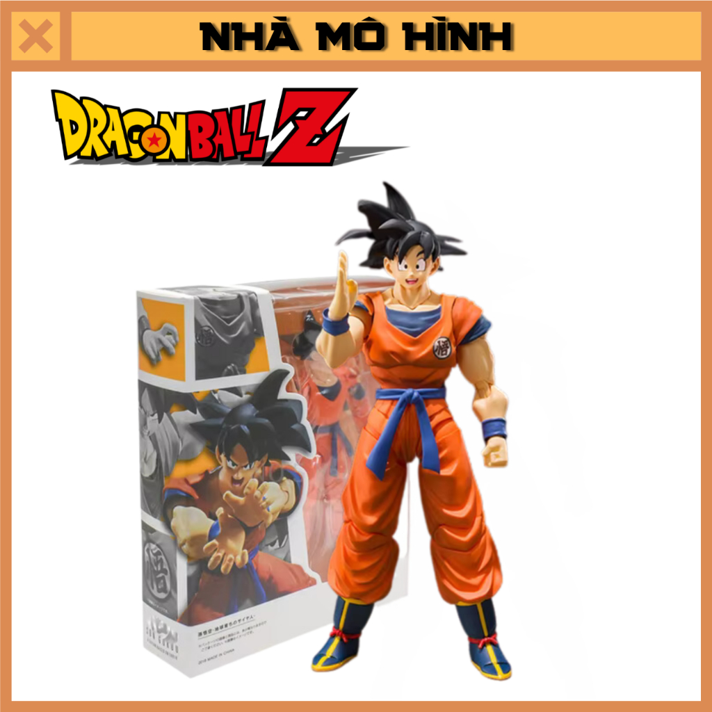 [CÓ QUÀ] Mô hình SHF Son Goku có khớp và phụ kiện Dragon Ball Bảy viên ngọc rồng Songoku