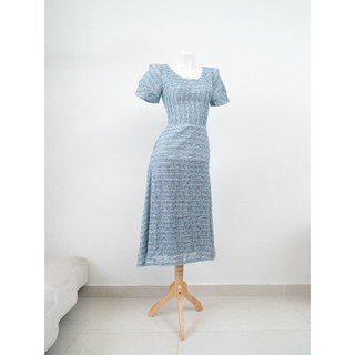Bloom -  Đầm dáng dài thiết kế, linen thô công sở mùa hè đơn giản thanh lịch