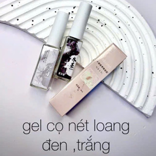 Cồn loang trắng đen Xeijayi, loang hiệu ứng màu nước dạng cọ nét phiên bản trung hoa