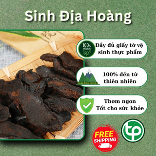 [Hàng Công Ty] - Sinh địa hoàng khô (thơm, mới) - Túi lớn loại 1kg