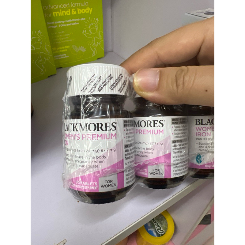 Blackmores iron sắt cho phụ nữ và cho phụ nữ