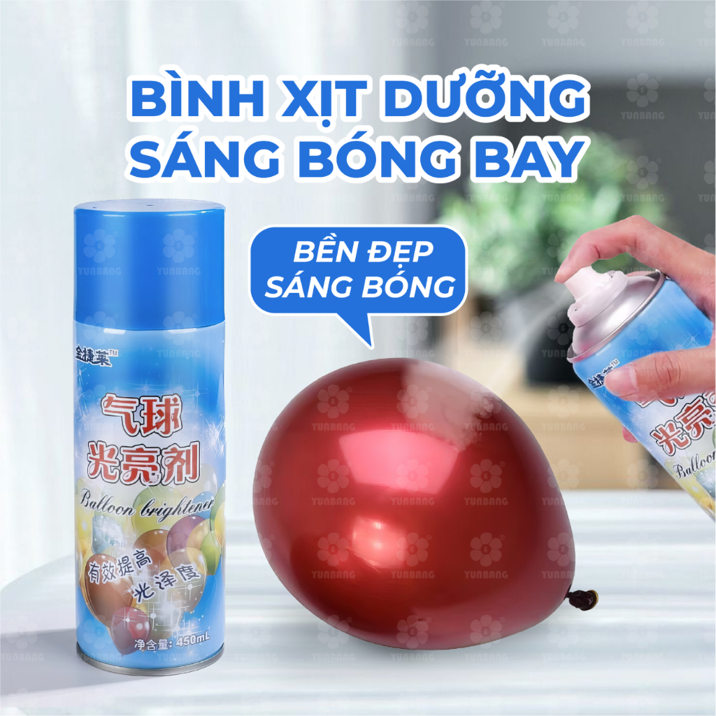 Chai Xịt Dưỡng Sáng bóng 450ml