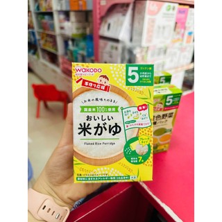 BỘT ĂN DẶM WAKODO ĐỦ VỊ DÀNH CHO BÉ TỪ 6 THÁNG