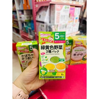 BỘT ĂN DẶM WAKODO ĐỦ VỊ DÀNH CHO BÉ TỪ 6 THÁNG