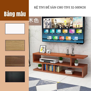 Kệ tivi gỗ công nghiệp MDF để sàn dài 1m hình chữ Z  phong cách hiện đại và sang trọng cho tivi từ 32-55 inch NADECOR