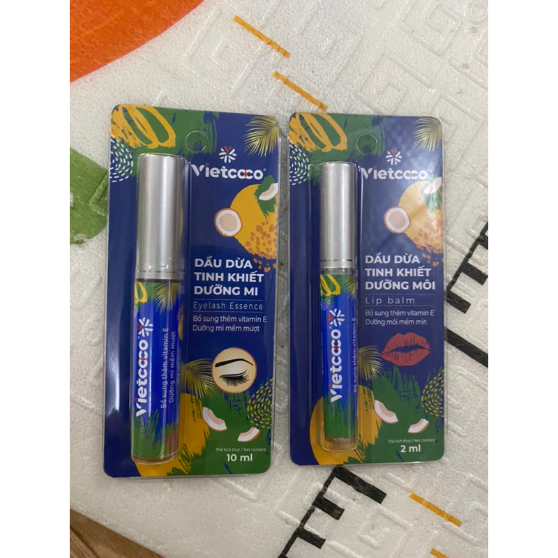 Dầu dừa dưỡng môi, dưỡng mi Vietcoco