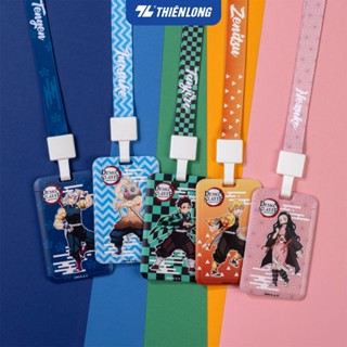 Dây thẻ đeo bảng tên Demon Slayer Thiên Long chất liệu nhựa ABS cao cấp cho nhân viên văn phòng, sinh viên CHD-001/DS