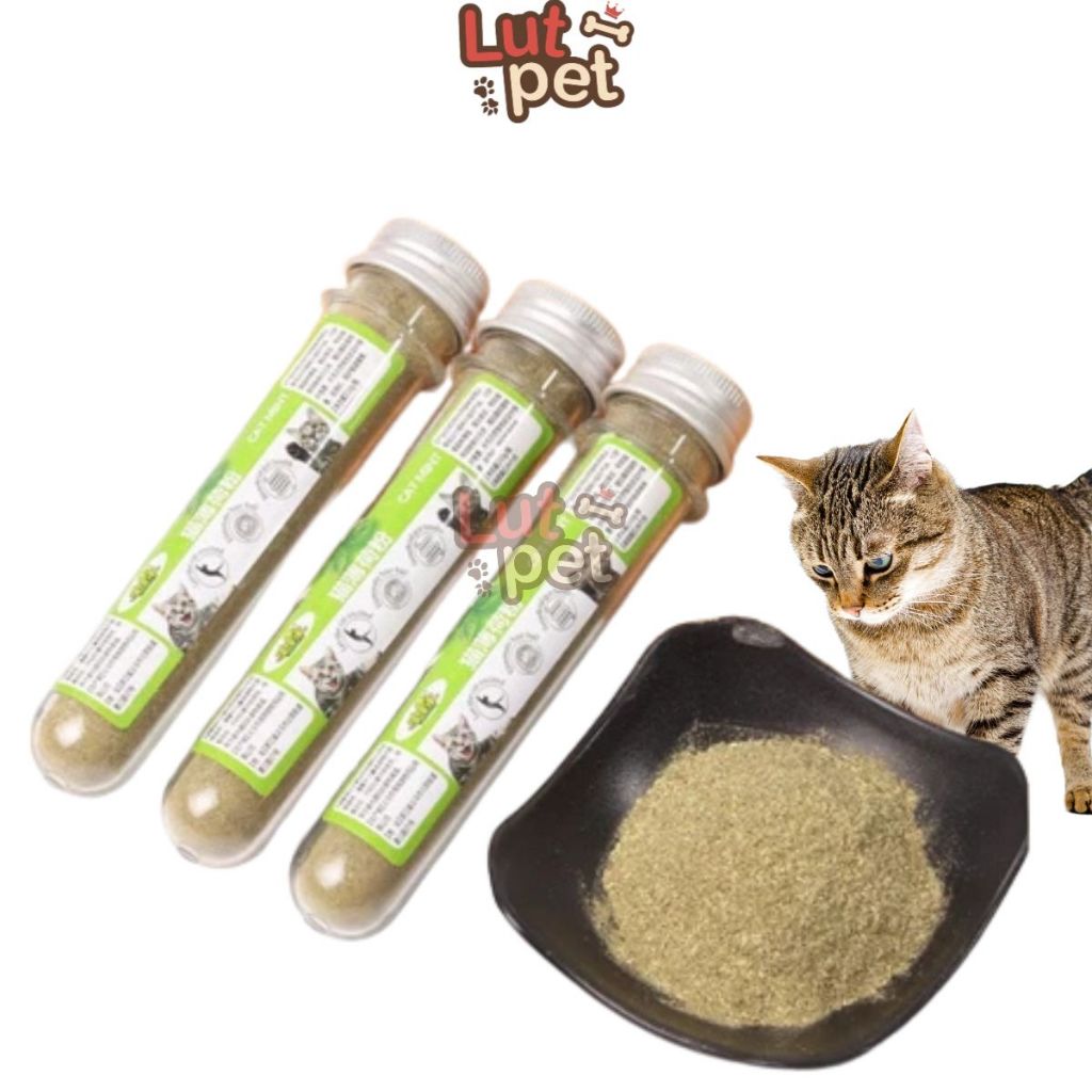 Cỏ Mèo bạc hà Catnip cỏ thơm cho mèo 45ml - lutpet