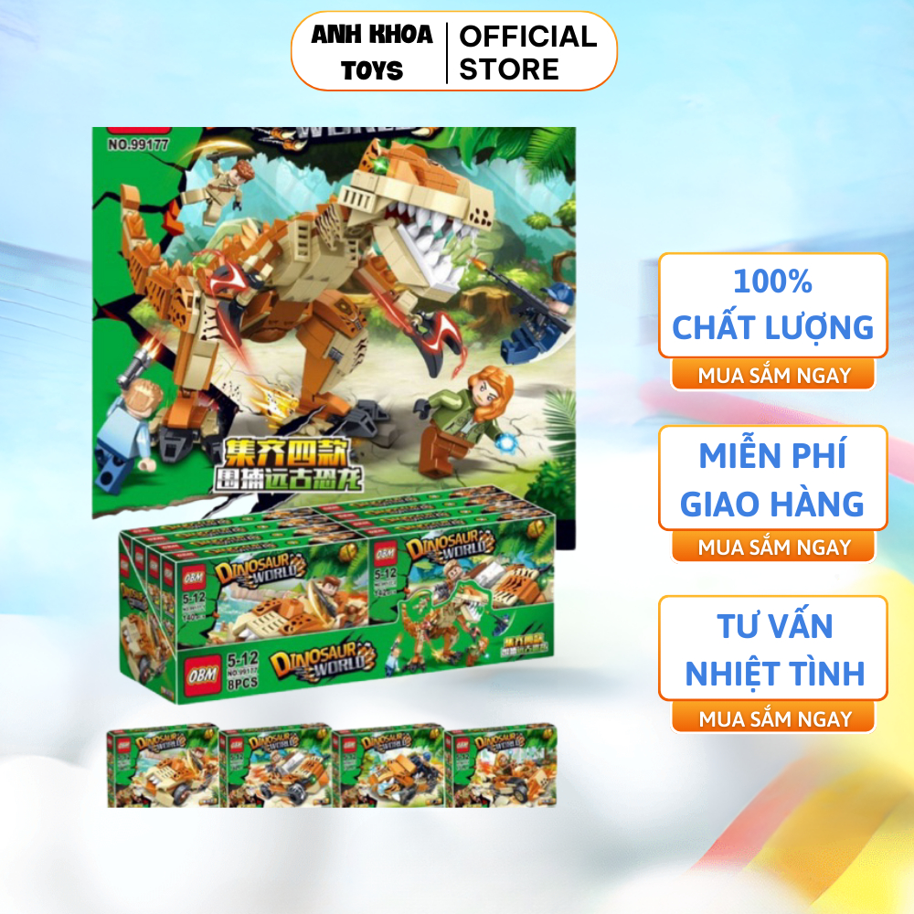 đồ chơi lắp ráp khủng long