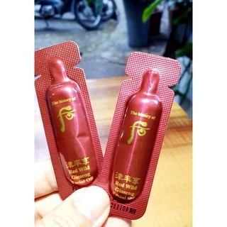 Tinh dầu whoo đỏ gói 1ml dưỡng da
