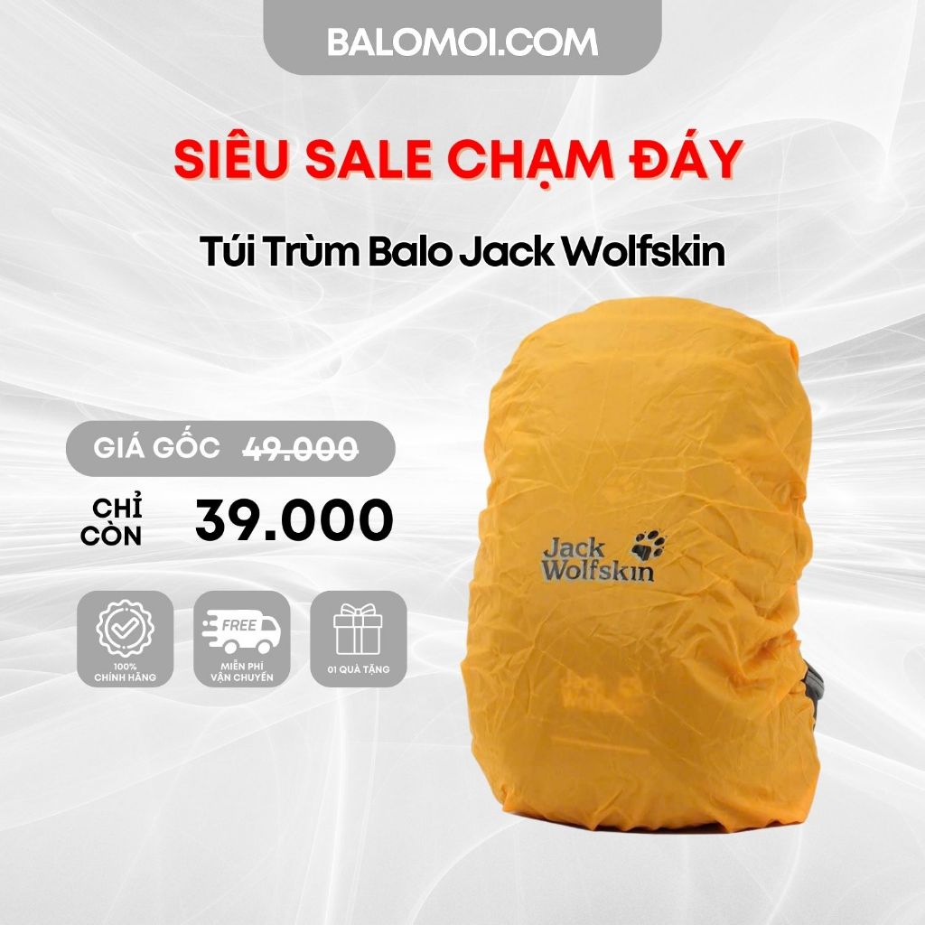 Túi Trùm Balo Jack Wolfskin