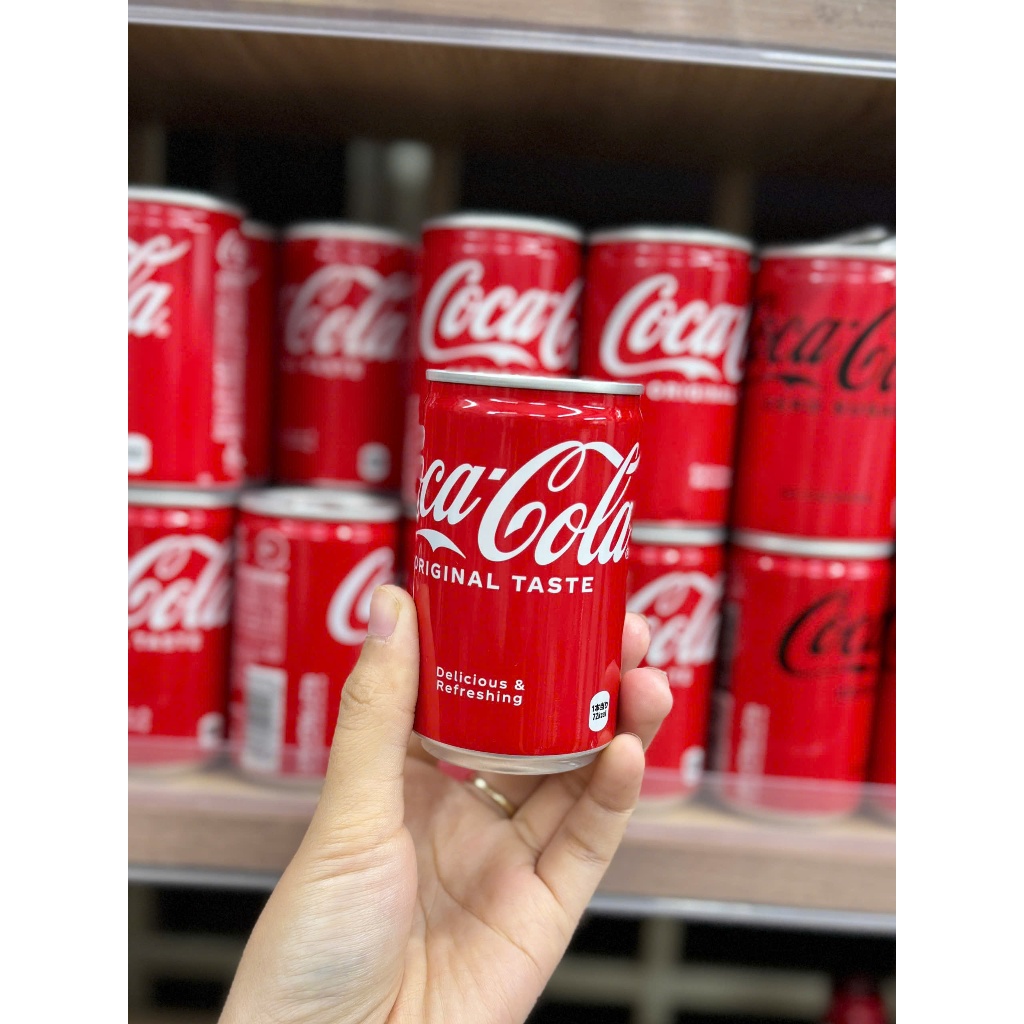DATE 8/2025 Coca mini Nhật 160ml