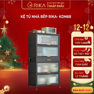 Kệ Bếp Đa Năng RIKA KDN68 Để Đồ Gia Dụng Nhà Bếp Chất Thép Carbon Cao Cấp Hàng Nhập Khẩu Chính Hãng