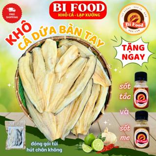 Khô cá Dứa bàn tay 💖BIFOOD💖 Tặng kèm sốt me 1kg khô cá dứa 3 nắng loại 1 hàng xuất khẩu - ướp vị vừa ăn không mặn.