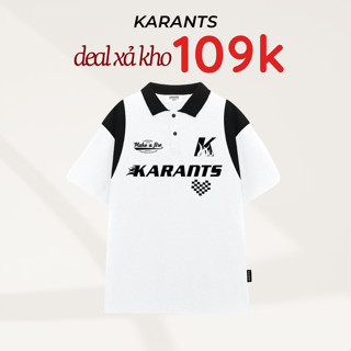   Xả Kho   Áo Polo Phối Thể Thao Karants Local Brand Streetwear Form Oversize - KR57 