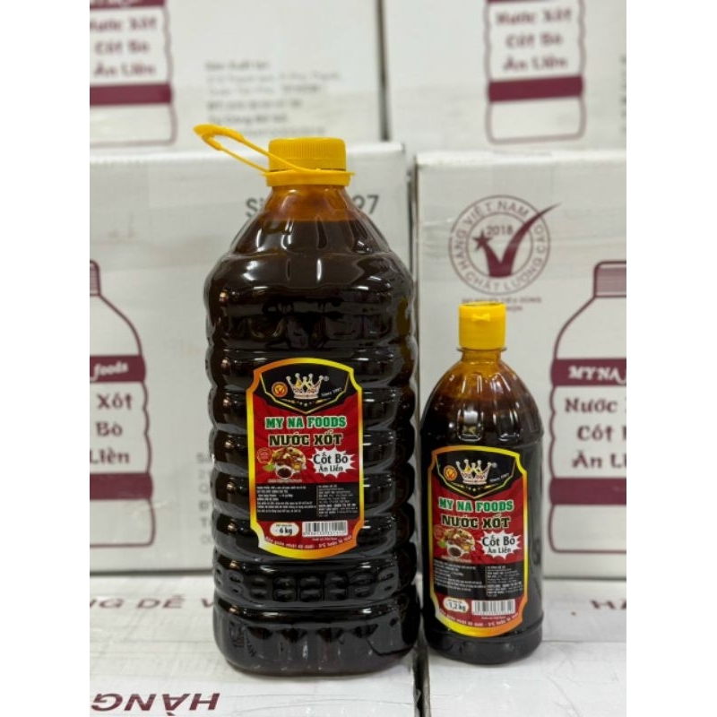 Can Sốt bò My Na [ Can 5 lít Hàng Chính Hãng ]
