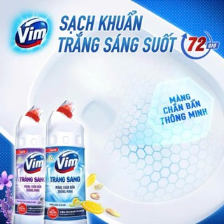 Nước Tẩy Bồn Cầu Vim Diệt Khuẩn 99% (880ml/chai) - Xanh Biển