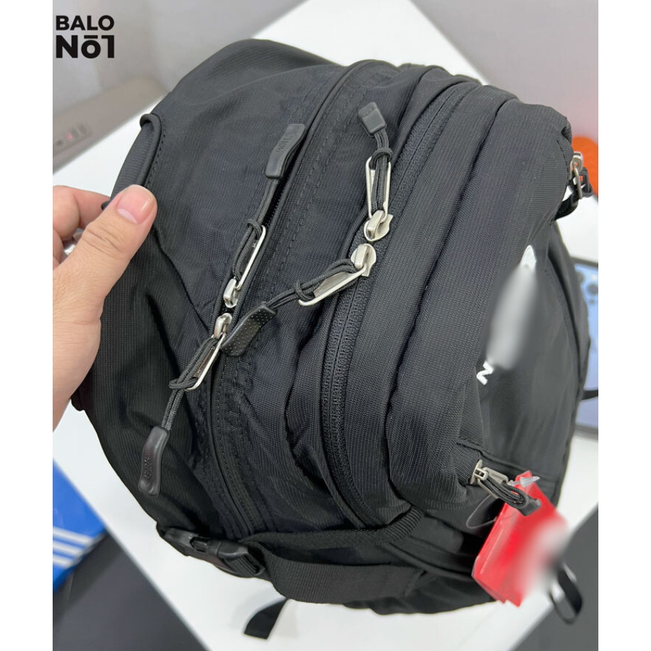 Balo du lịch size nhỏ gọn tiện lợi thời trang - màu đen