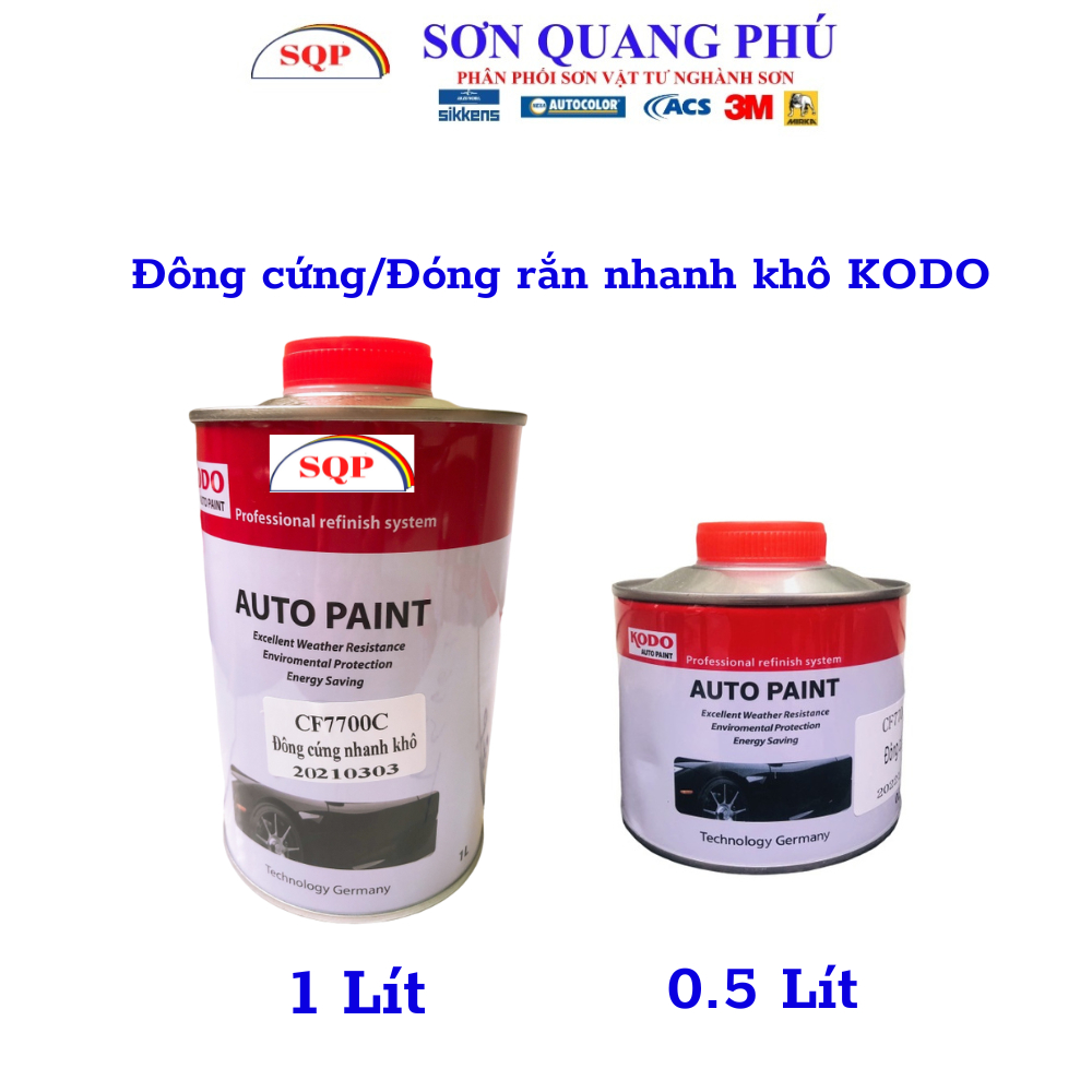 Chất đóng rắn KODO CF7700C, Đông cứng KODO 2k cho Sơn dầu, bóng, sơn lót 2K, sơn cứng SONQUANGPHU323
