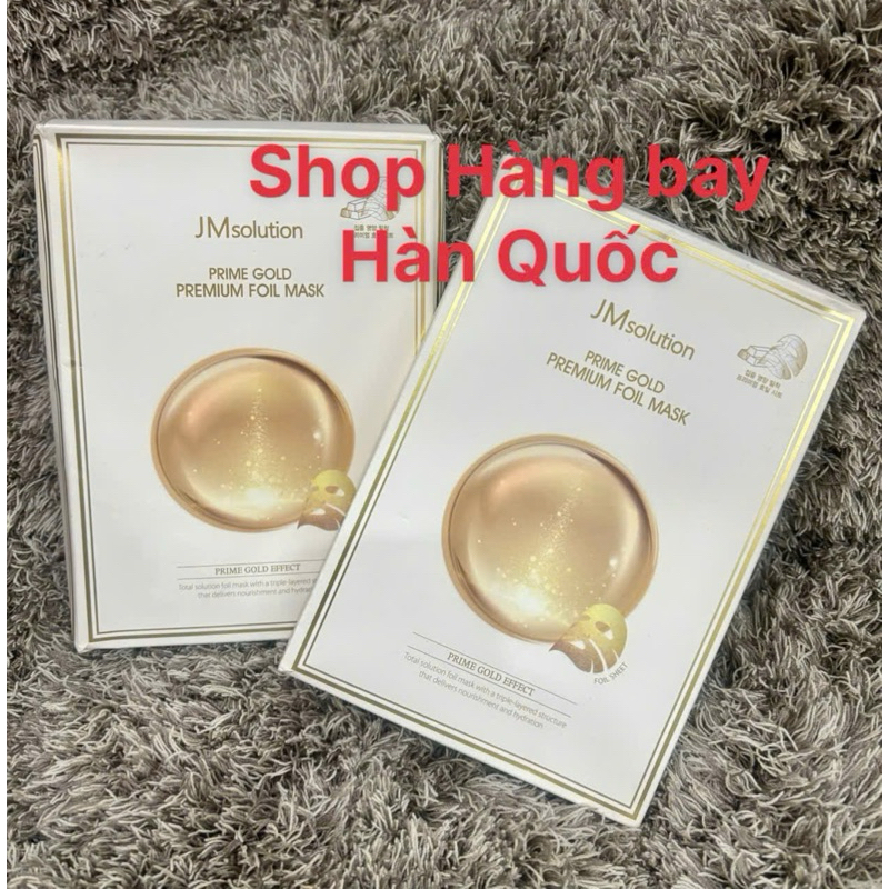 Mặt nạ JM Solution 24k sáng da, cấp ẩm, trẻ hóa
