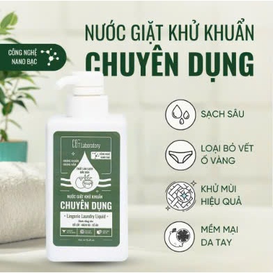 Nước Giặt Khử Khuẩn Chuyên Dụng - Lingerie Laundry Liquid