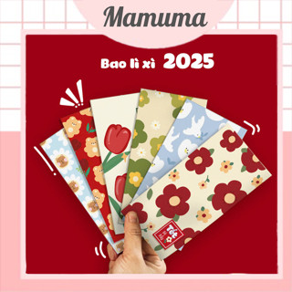 Lì xì tết phong bao mừng tuổi 2025 mẫu mới nhiều hình đa dạng dễ thương đón xuân may mắn phát tài phát lộc - Mamuma