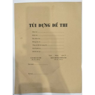 Túi đựng đề thi (50 cái)