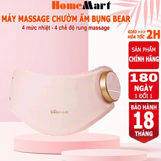  Máy massage chườm ấm bụng kinh Bear NGD-C07J5 4 chế độ rung giảm mỡ bụng HomeMart – BH 6-18 tháng 