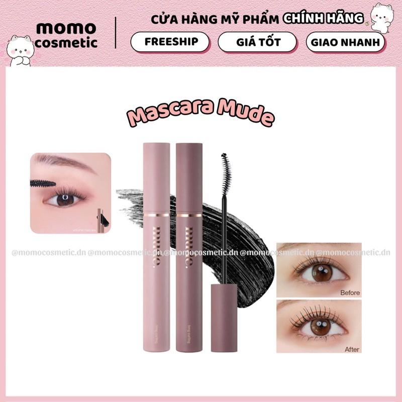 Mascara MUDE Inspire Curling làm dày dài cong mi