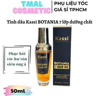 Tinh dầu dưỡng tóc Kassi Botania 50ml phục hồi sợi tóc hư tổn giúp tóc bóng mượt chắc khoẻ