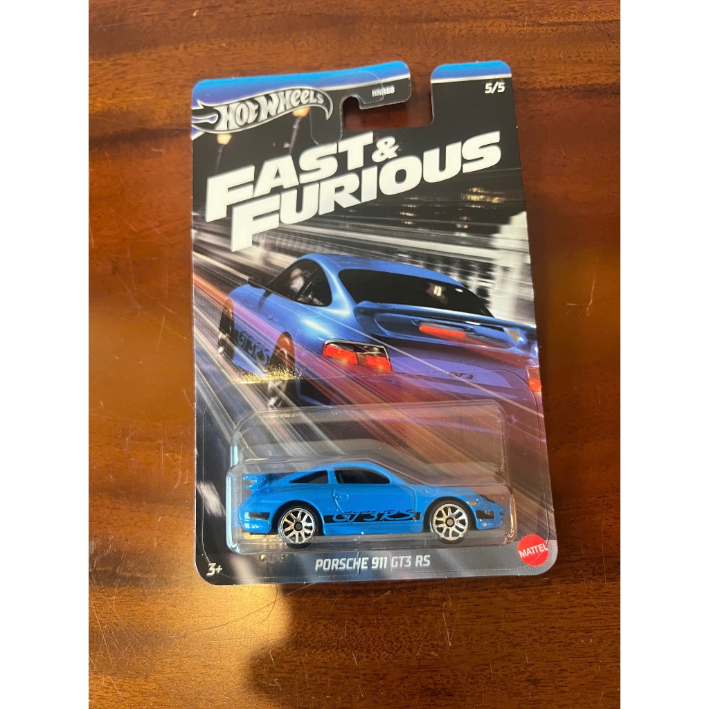 LeHuong Diecast - Xe mô hình Hot Wheels Porsche 911 GT3 RS (Blue)