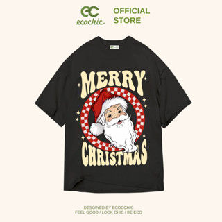 Áo Phông ECOCHIC ÔNG GIÀ NOEL Tee Local Brand Chính Hãng Unisex Form Rộng Oversize Premium Cotton 100% B119