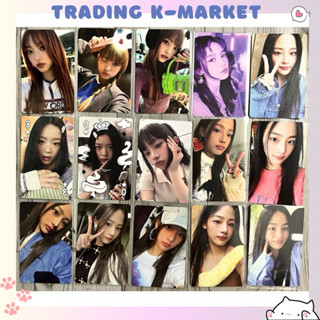 NEWJEANS thẻ ảnh photocard chính hãng Hanni Haerin Minji Danielle Hyein