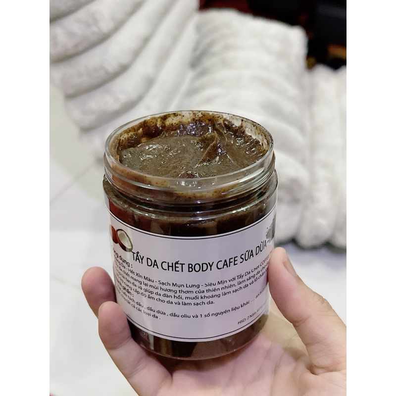TẨY TẾ BÀO CHẾT SỮA DỪA by NamyBeauty