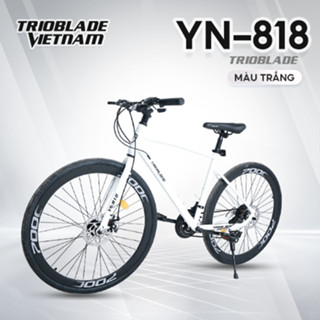 YN 818 NL xe đạp thể thao địa hình Trioblade Việt Nam bộ đề 24 cấp độ bảo hành chính hãng 2 năm