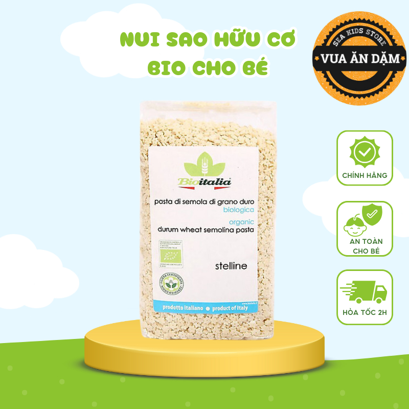 Nui Sao hữu cơ Bio cho bé