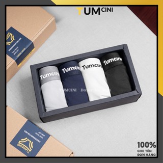 Quần lót nam boxer sịp đùi cao cấp thun lạnh cotton Tumcini TTum1