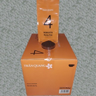 Thùng cà phê rang xay Số 4 (No4) Trần Quang (10 bịch 500g) 100% Robusta