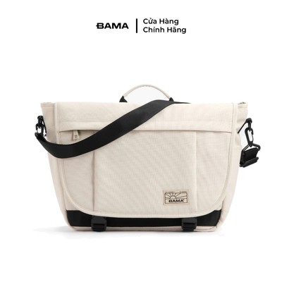 Túi đeo chéo nam nữ đi học đi làm BAMA New Basic Cross Bag NB301 chống nước nhiều ngăn vải lưới