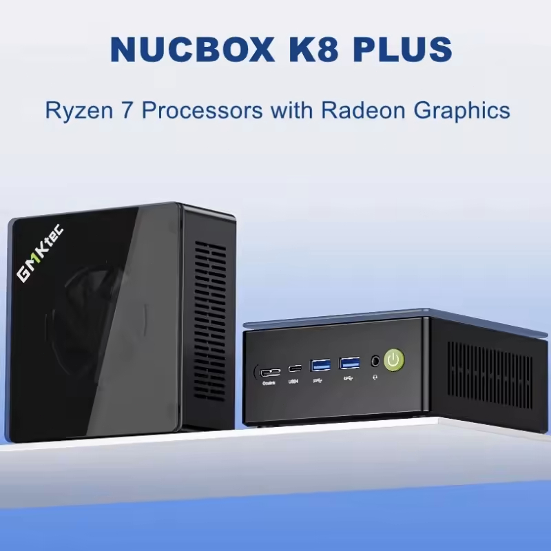 Máy tính mini GMKtec K8 Plus AMD Ryzen 7 8845HS DDR5 PCIe 4.0 M.2 2280 Windows 11 Pro Máy tính để bà