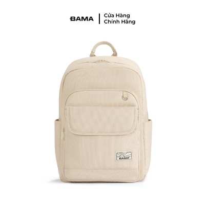 Balo nam nữ đi học đi làm BAMA New Basic Backpack NB106 chống nước nhiều ngăn đựng laptop 15.6 inch