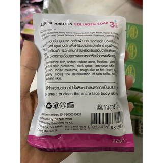 Soap xà phòng alpha 3 arbutin