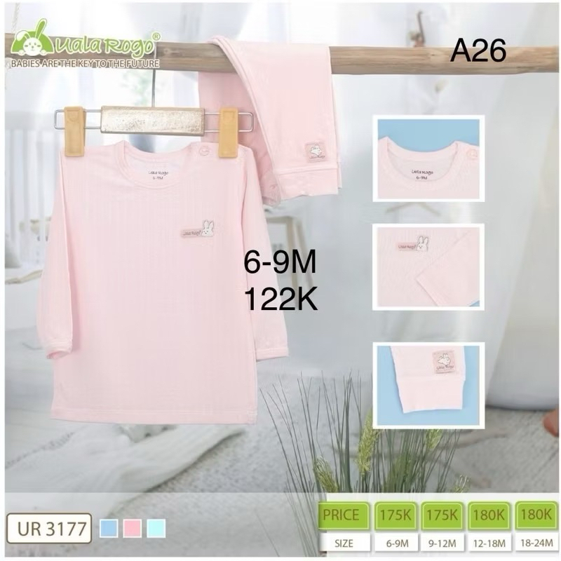 UALA ROGO Bộ QA dài CV Modal 3177